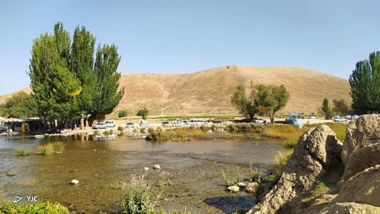 استقبال مسافران از جاذبه چشمه دیمه