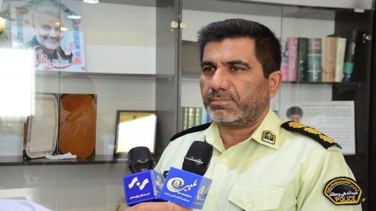 سارق مسلح در دام پلیس خاش