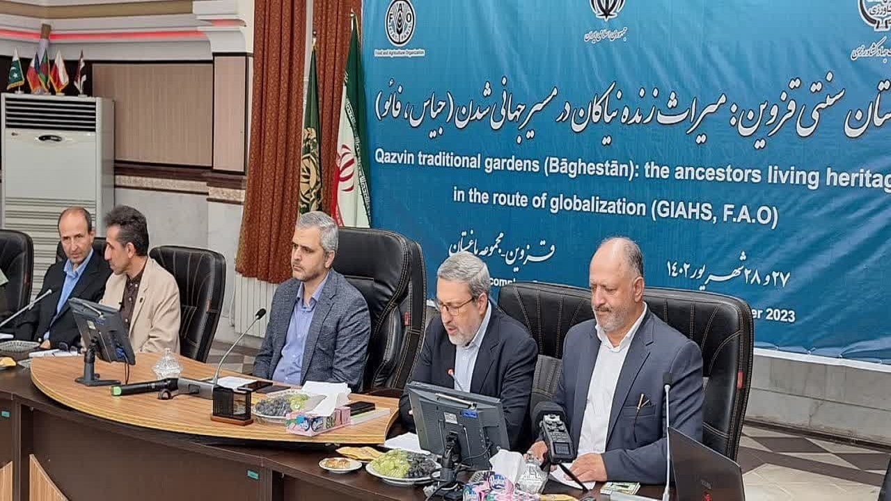 ثبت جهانی باغستان سنتی باعث صیانت از این میراث گرانبها می‌شود