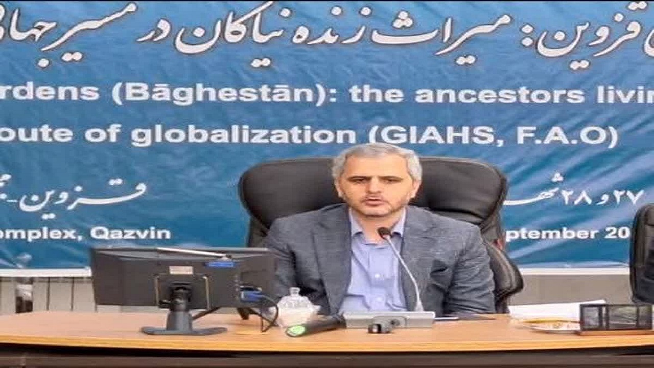 باغات سنتی قزوین با عنوان باغات کاسپین ثبت جهانی شود