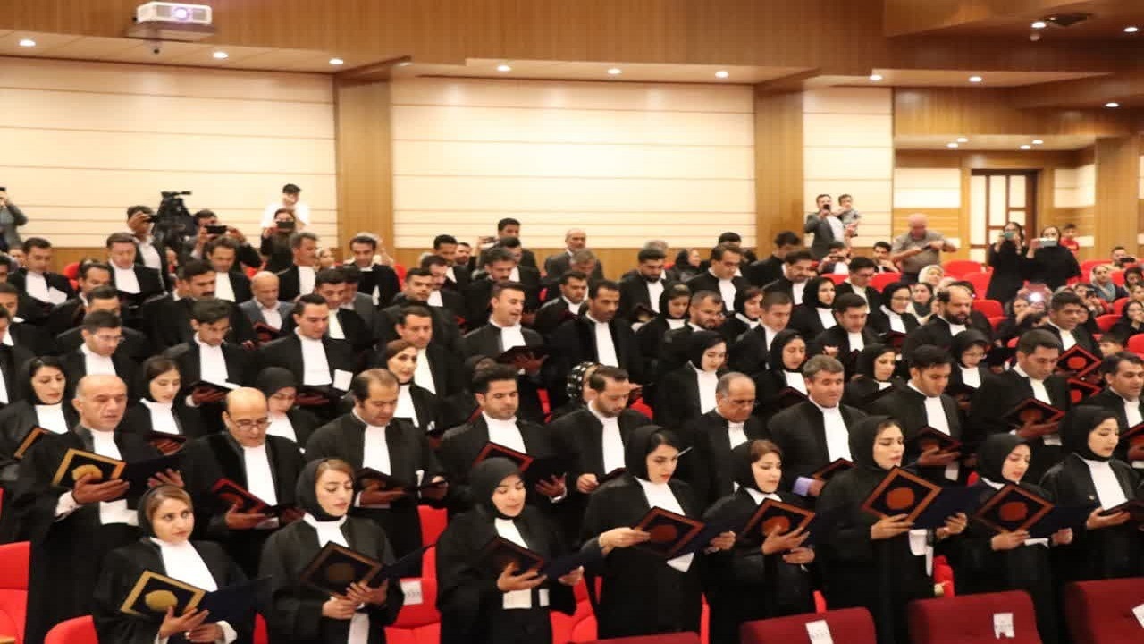 کارآموزان وکالت آذربایجان غربی قسم یاد کردند