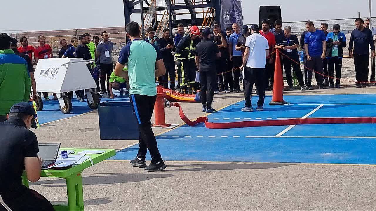 مجتمع فولاد زرند ایرانیان فاتح مسابقات امداد و نجات کارخانجات کشور