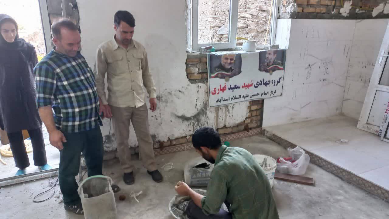 ساحت مسکن در روستای ایوراع