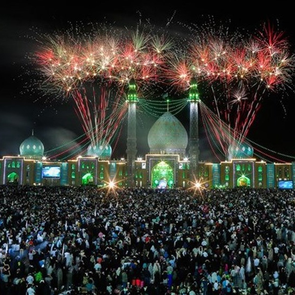 جشن امامت در مسجد جمکران