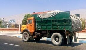 ساماندهی کامیون‌ها در جیرفت