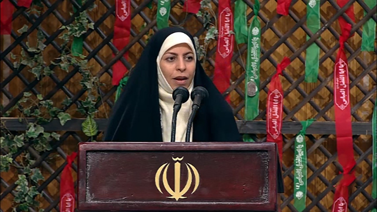 مطالبات دختر یک شهید در حضور رهبر انقلاب + فیلم