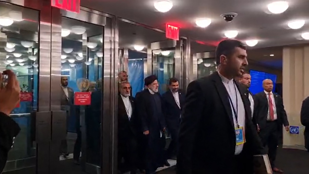 درخواست یک خبرنگار از رئیسی پیش از سخنرانی در سازمان ملل