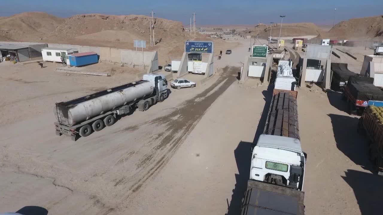 افزایش ۱۶۷ درصدی بارگیری ناوگان حمل و نقل کالا از پایانه‌های مرزی کرمانشاه