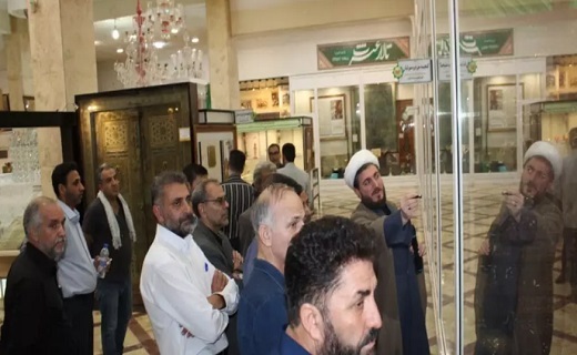 بازدید مدیران کل ورزش و جوانان سراسر کشور از موزه حرم حضرت معصومه(س)