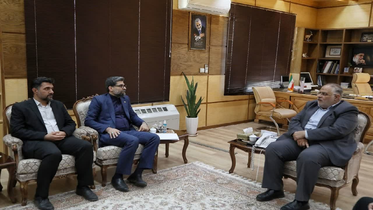دیدار سرپرست سازمان صنایع کوچک با استاندار قزوین