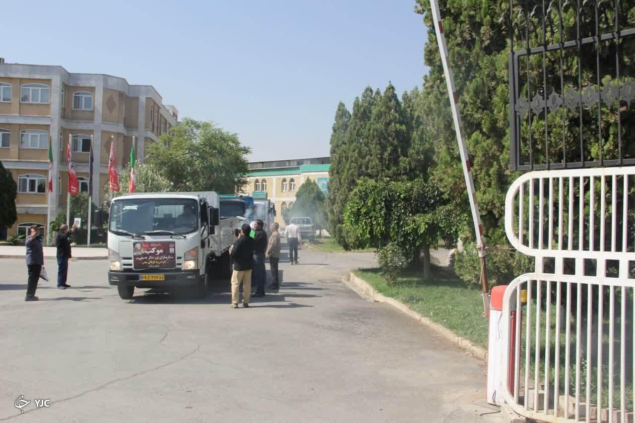 کمک‌های مردمی راهی کربلا