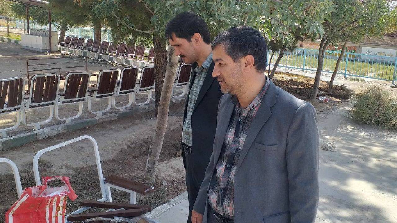 آمادگی مدارس کوهبنان برای حضور دانش آموزان