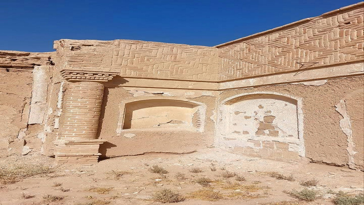 نمایی از مسجد جامع تاریخی شهر سه قلعه در قاب دوربین شهروندخبرنگار