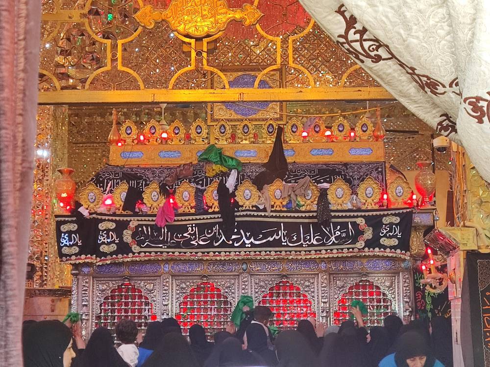 حال و هوای حرم امامزاده سید محمد (ع) در آستانه شهادت امام حسن عسکری (ع)