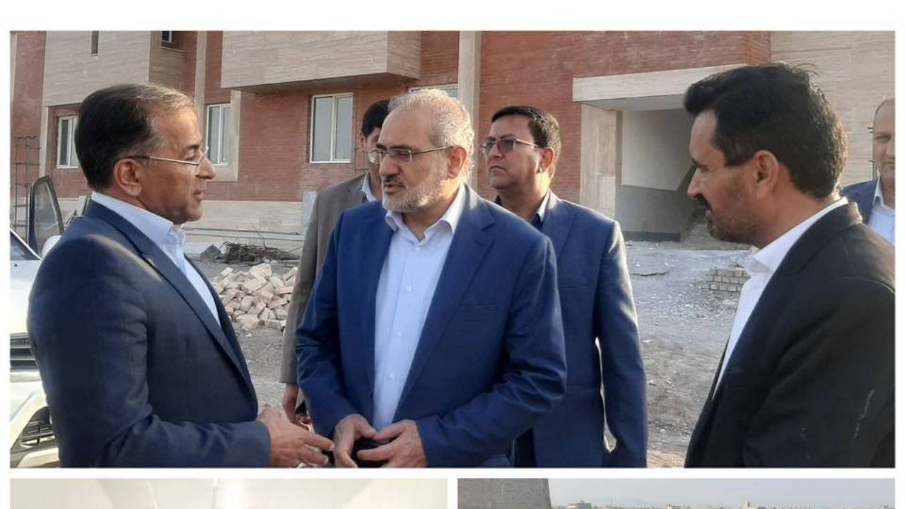 بازدید معاون رئیس جمهور از طرح نهضت ملی مسکن در انار 