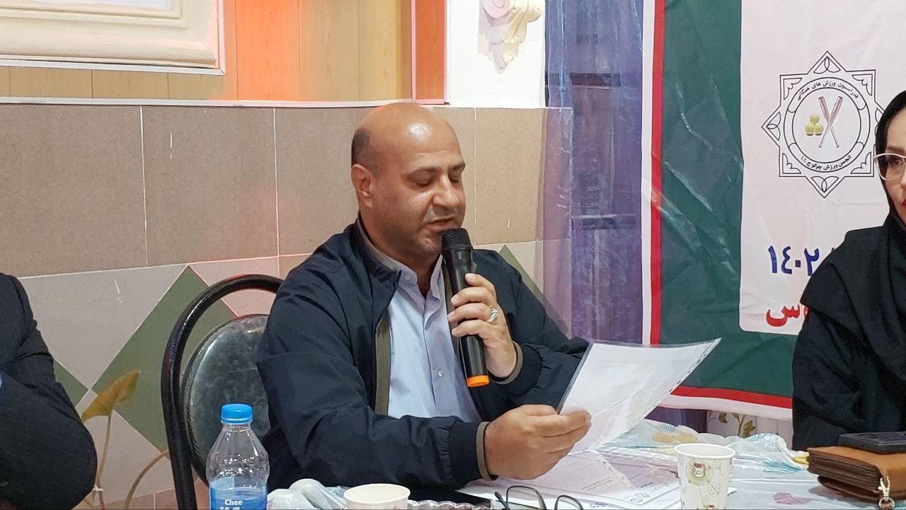 تجلیل از دست اندرکاران و یاری رسانان ورزش چوگو