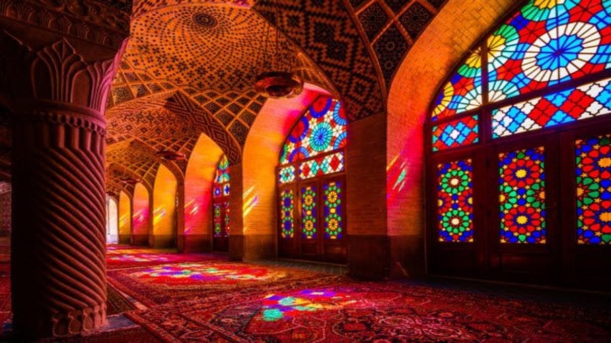 تلفیق هنر و معماری باغ‌های زیبای ایران + فیلم