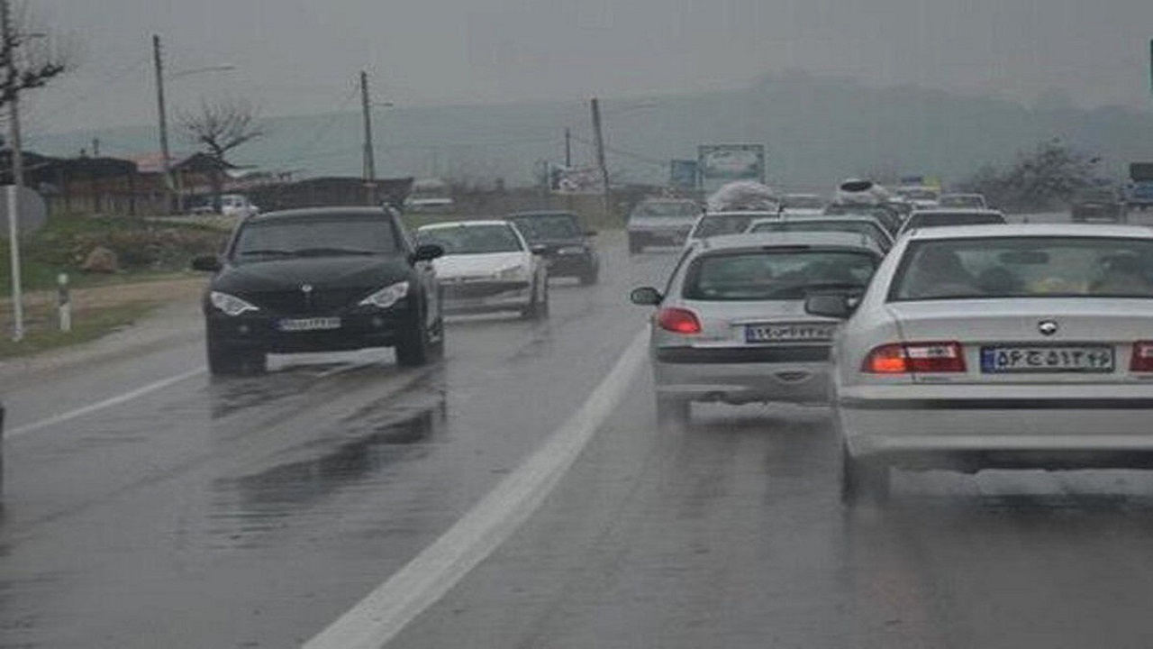 بارش شدید باران در خراسان شمالی