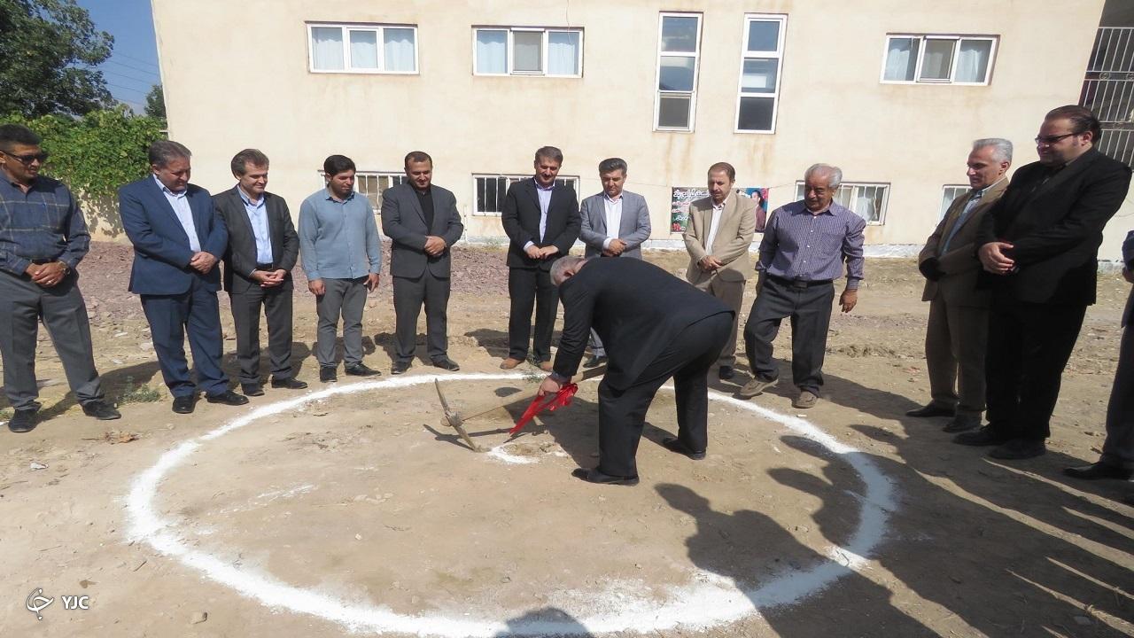 مرکز جامع سلامت صبا در مهاباد کلنگ زنی شد