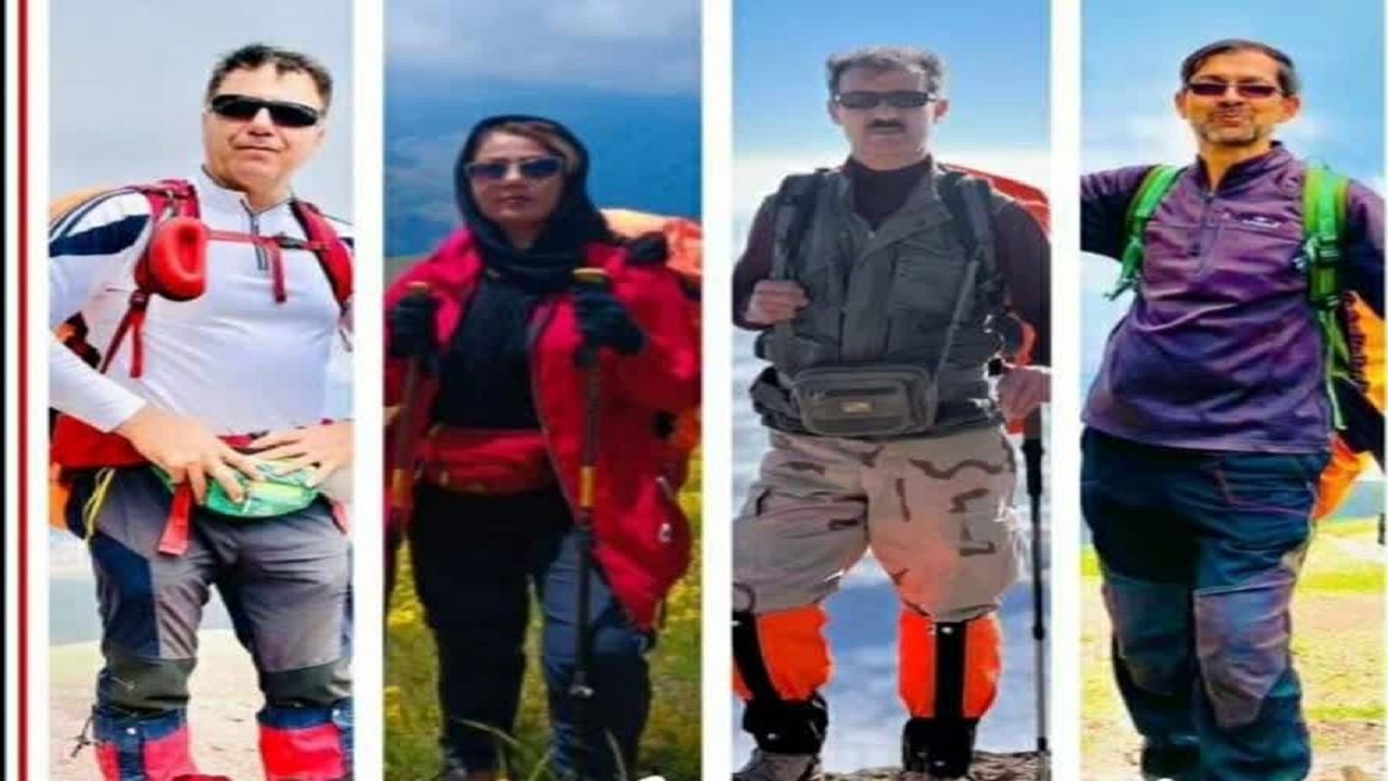 جان باختن ۴ نفر از کوهنوردان خوی در حادثه رانندگی