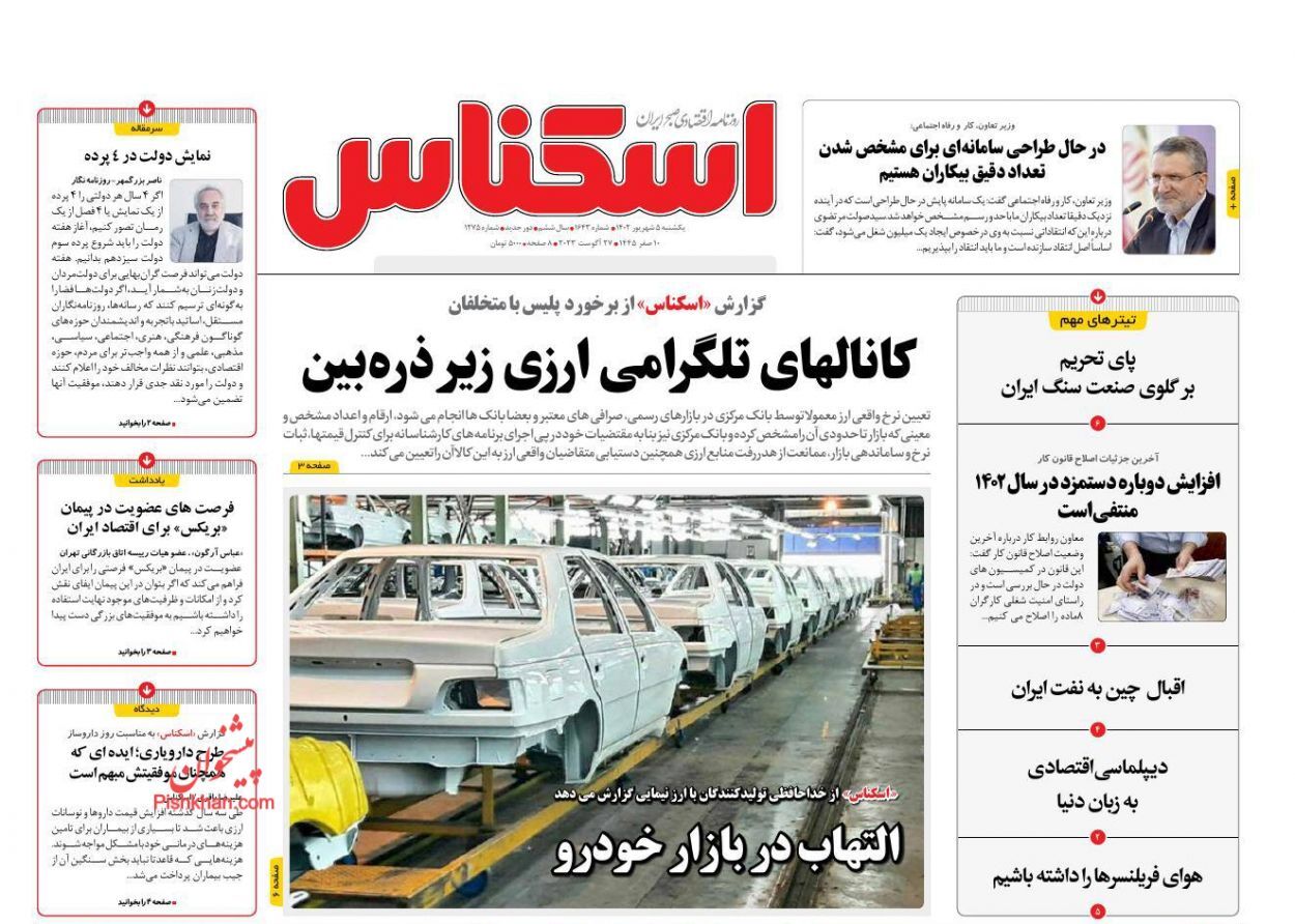 روزنامه اسکناس