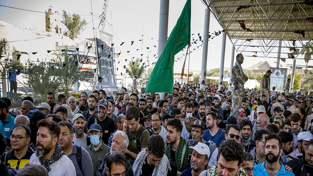 تردد ۹۸ هزار و ۳۲۰ نفر از پایانه مرزی خسروی