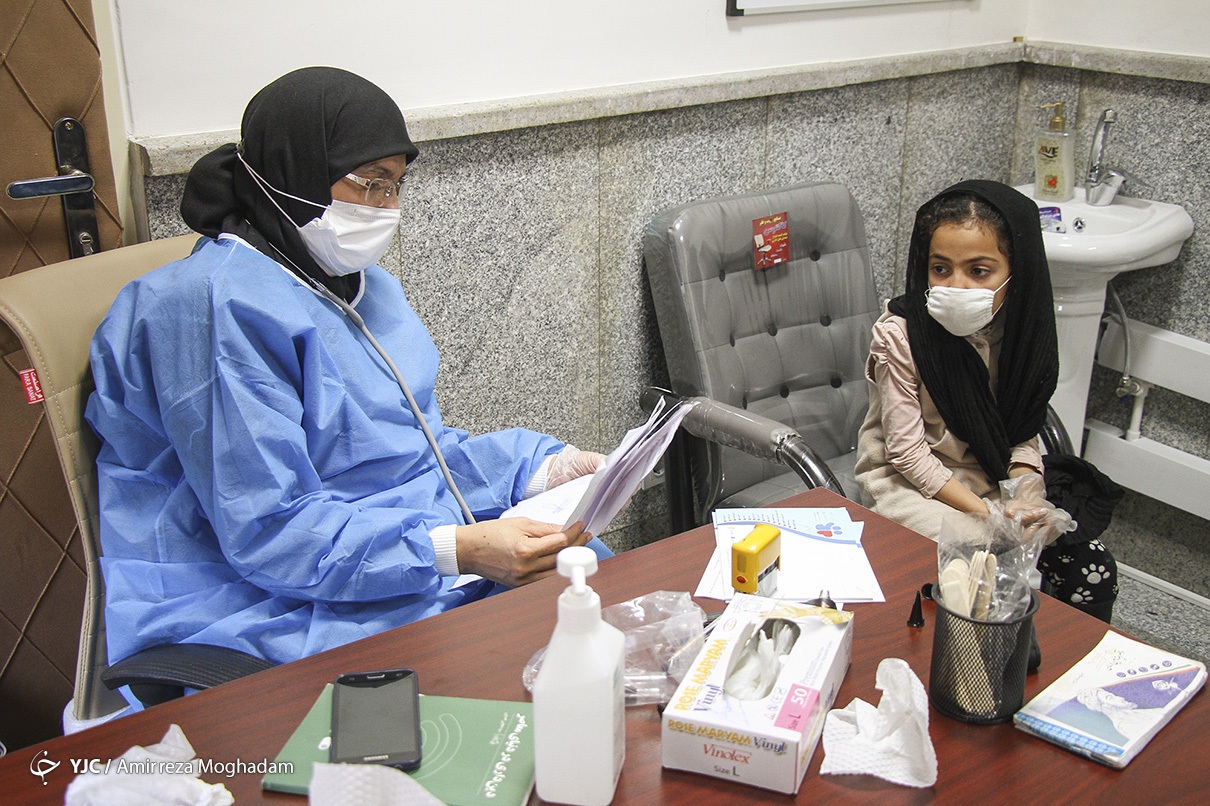 برپایی موکب سلامت در مرز چذابه