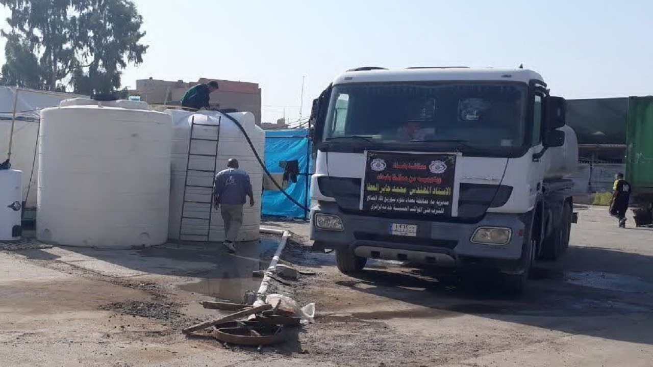 تیم آب‌رسانی شرکت آب و فاضلاب مشهد به عراق اعزام شد