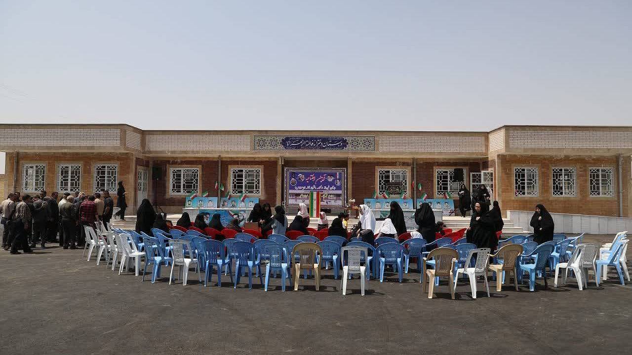 افتتاح یک مدرسه‌ خیرساز ۶ کلاسه در رفسنجان