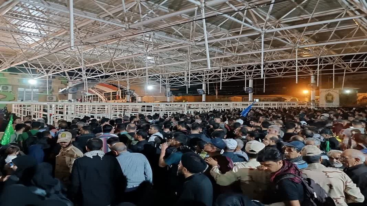 اعزام ۵۰ هزار و ۹۷۹ زائر از پایانه مرزی خسروی به عراق