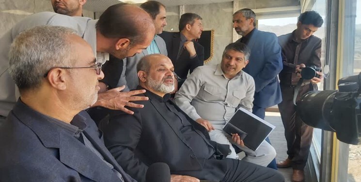 بازدید وزیر کشور از مجتمع عظیم مس سرچشمه رفسنجان