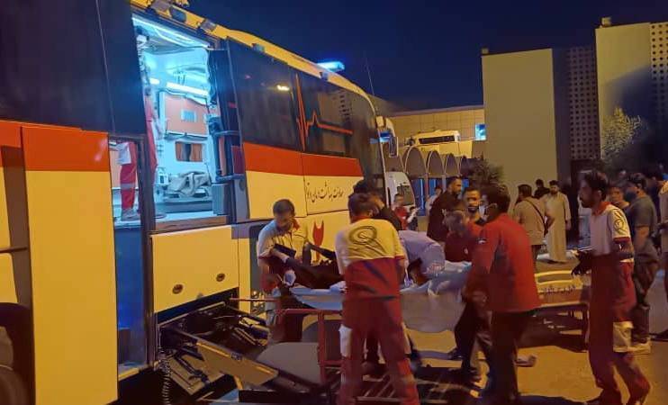 انتقال مصدومان حادثه کوت عراق به  ایران