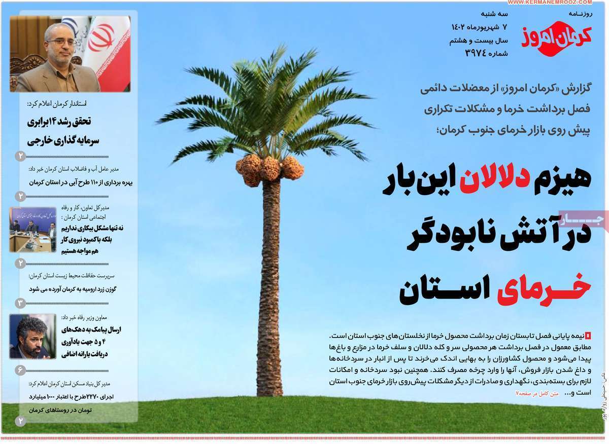 رزونامه کرمان امروز
