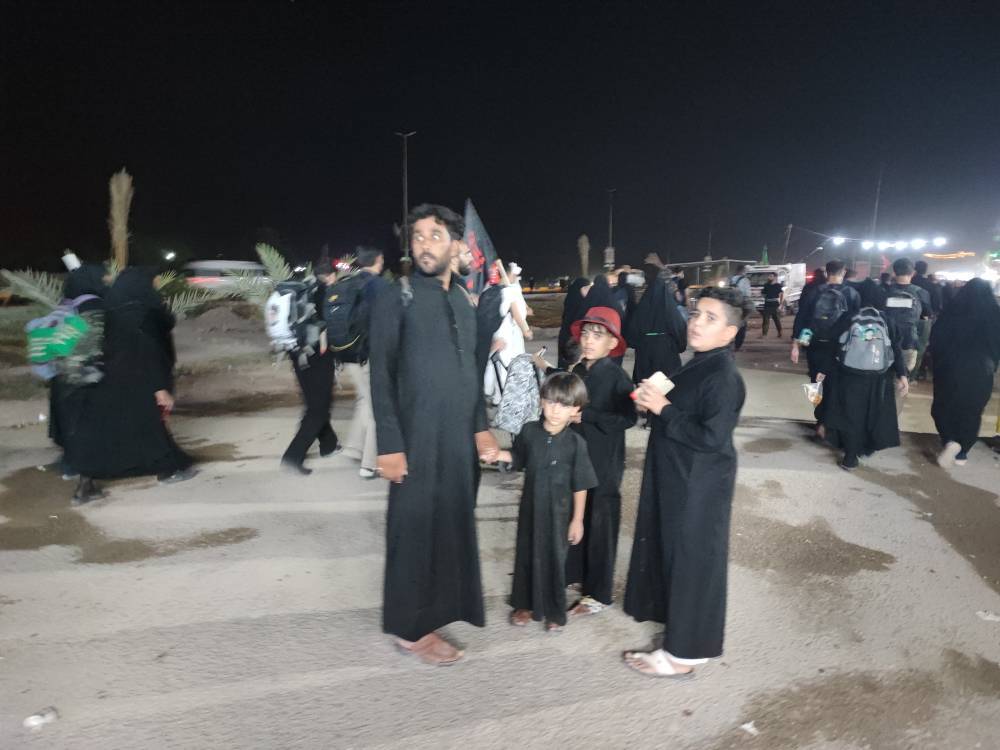حضور خانواده ها در اربعین