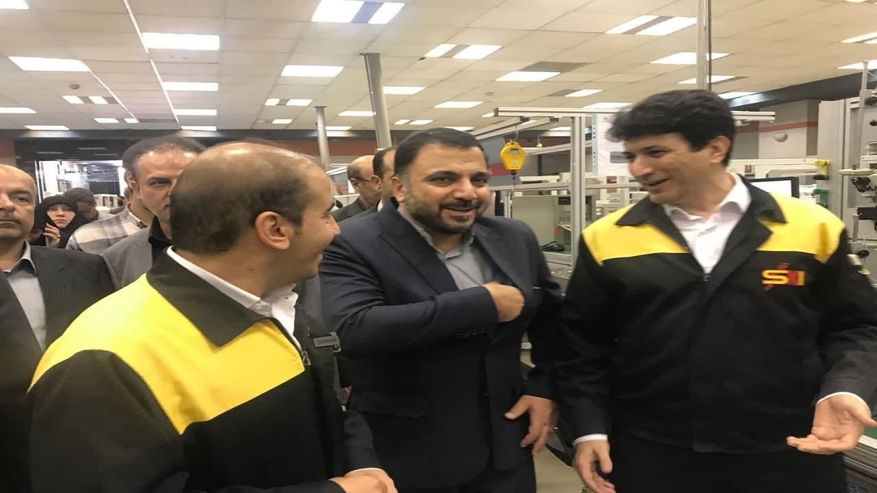 بهره برداری از طرح ملی فیبر نوری شهری در قزوین
