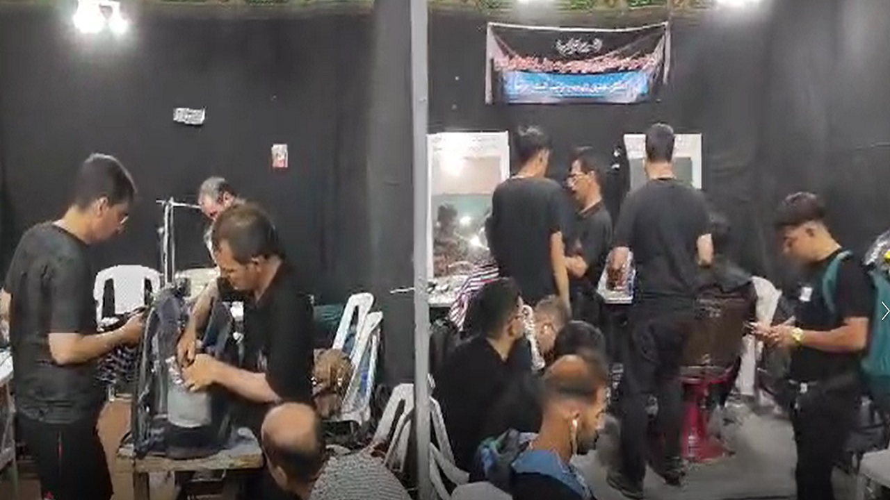 خدمت رسانی مجتمع خدماتی علی بن موسی الرضا (ع) به زائران اربعین + فیلم