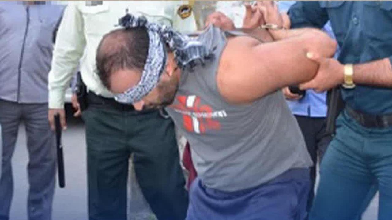دستگیری شرور و آدم ربای فراری با پوشش کارگری در نوشهر