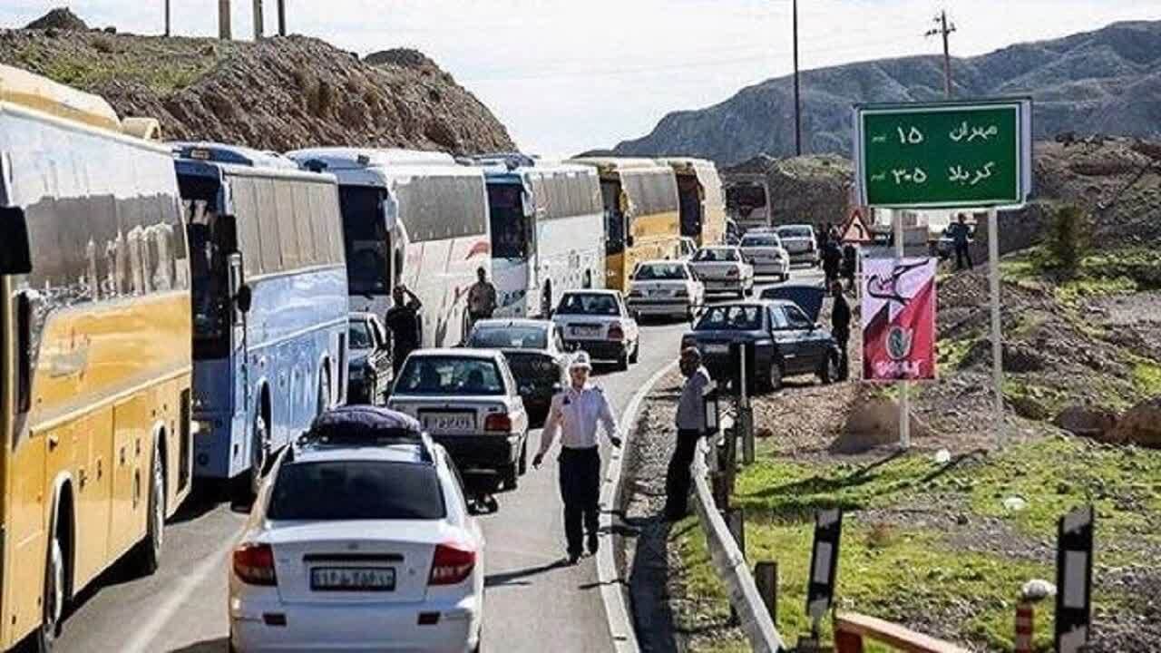 جابه جایی بیش از ۱۰ هزار زائر قزوینی به مرز مهران