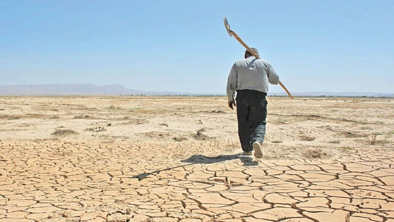 ۹۶.۷ درصد از مساحت سیستان و بلوچستان درگیر خشکسالی است