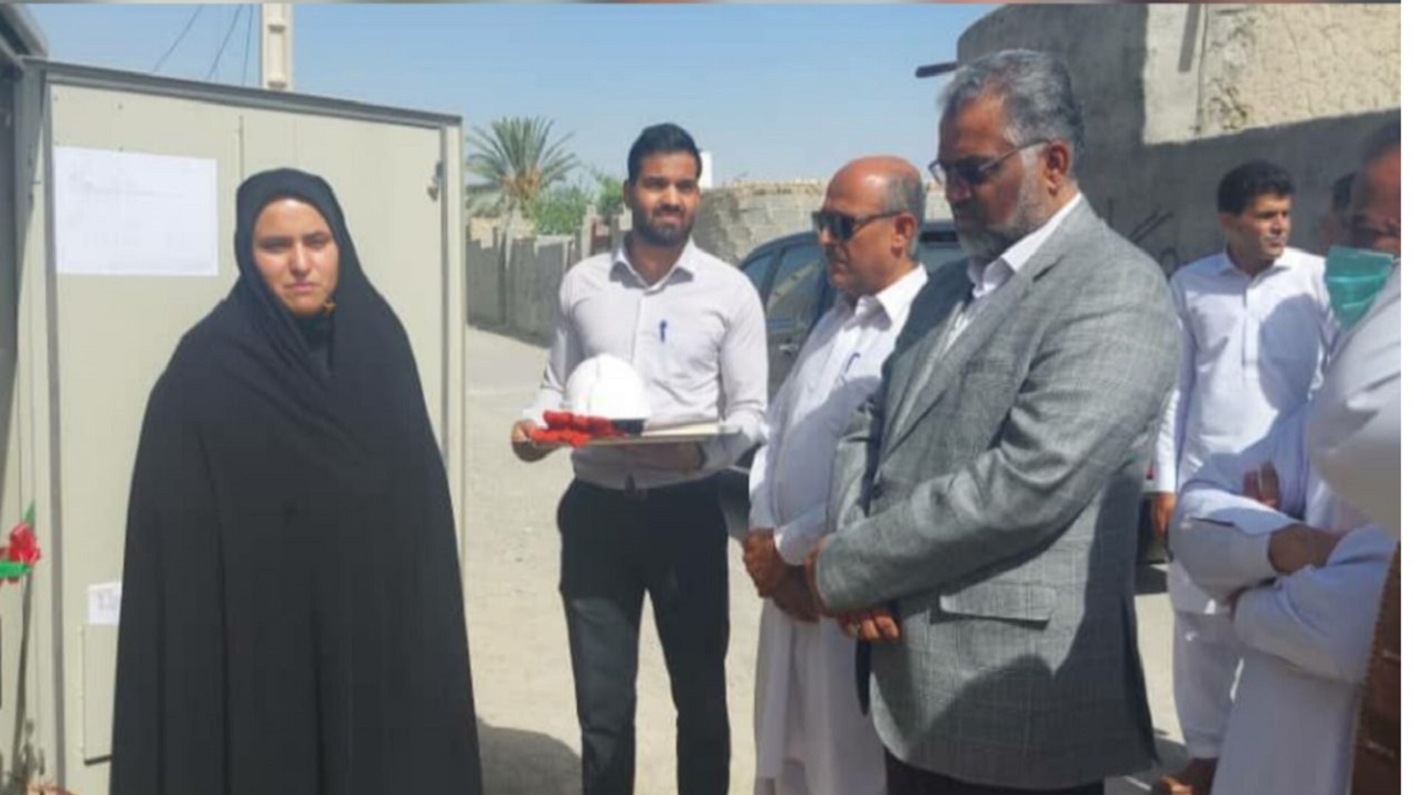 افتتاح ۱۹ پروژه توزیع برق در شهرستان سراوان و گلشن