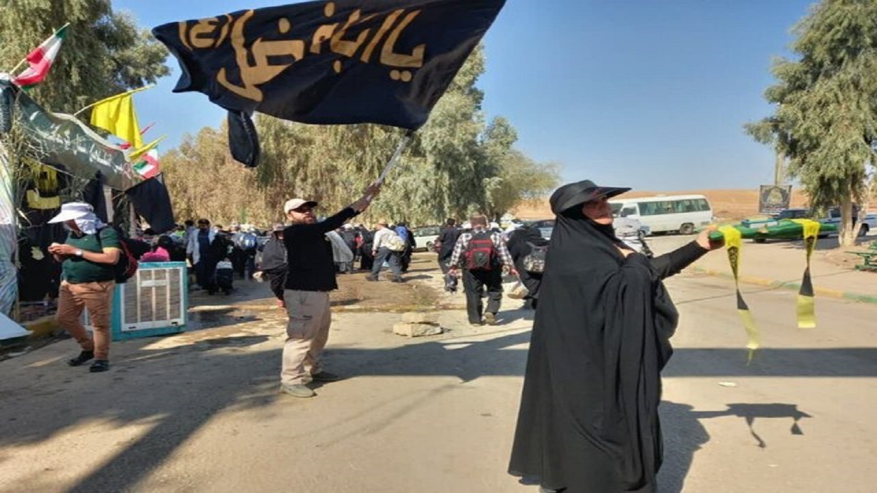 خدمات‌رسانی شبانه‌روزی ۱۵۰ دانشجو در موکب‌های مستقر در مسیر تردد زوار اربعین