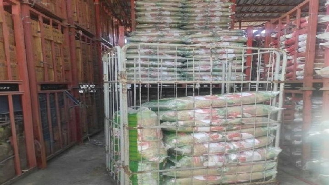 کشف ۱۱ تن برنج خارجی در رشت