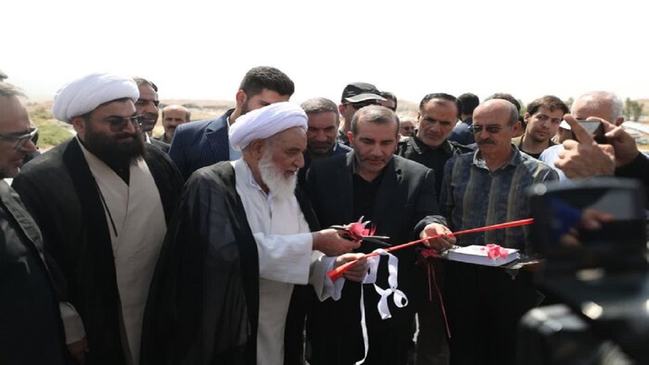 افتتاح محور کمربندی قصرشیرین به خسروی قطعه ۱۰ بزرگراه کربلا