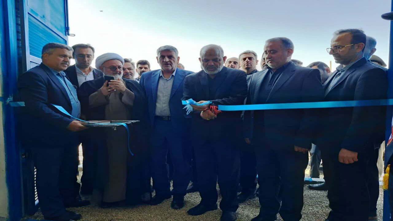 تصفیه خانه فاضلاب شهرستان شاهرود افتتاح شد