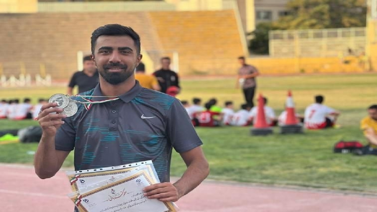 دو مدال ارمغان دوومیدانی کار چهارمحالی در مسابقات دانشجویان کشور