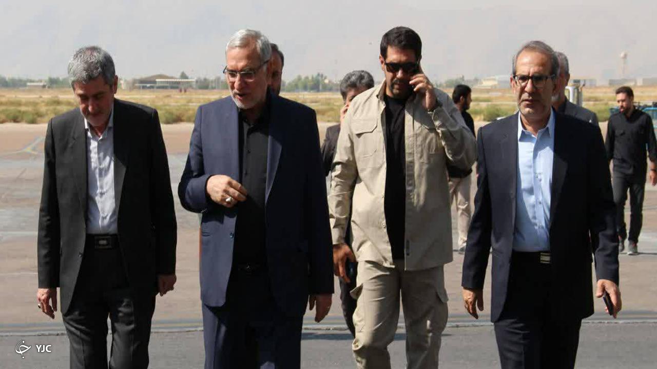 ورود وزیر بهداشت به شیراز