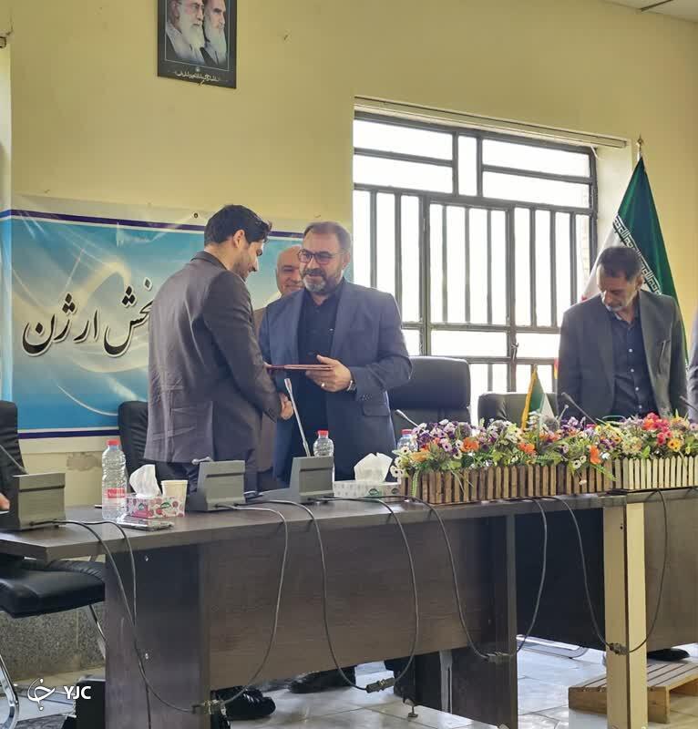 آیین تودیع و معارفه بخشدار ارژن شیراز برگزار شد