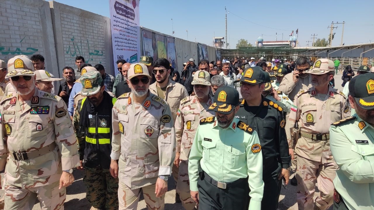 انتظار برای خروج زائران از مرز شلمچه تنها ۴ ثانیه