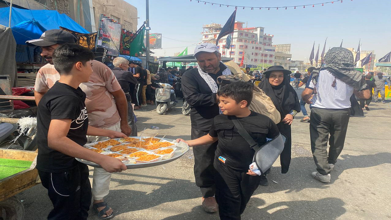 حال و هواى پايانه مرزى زرباطيه عراق