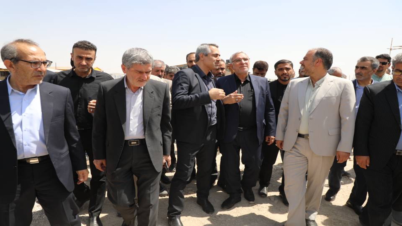 بازدید وزیر بهداشت از بیمارستان حضرت امام حسن عسکری (ع) زرقان